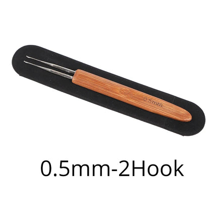0.5Mm 0.75Mm Dreadlock Needle Crochet Hook For Dread Hair Dreadlocks Accessories Hook Needle For Crochet Braids Hair Tools