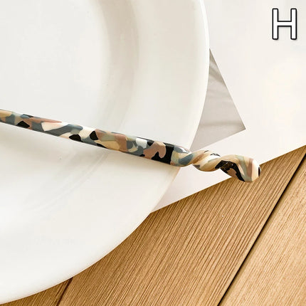 Acetate Hair Sticks Fashion Chinese Style Hairpins Hair Clips Pins Vintage Chopstick Wedding Headwear Hair Jewelry Accessories