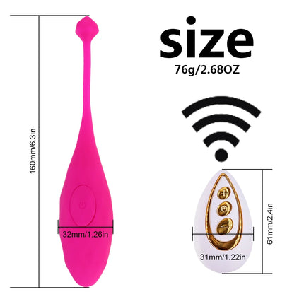 Wireless Control Panties Vibrating Eggs Vibrators Wearable Balls Vagina G Spot Massager Clit Stimulator Adult Sex Toys for Women