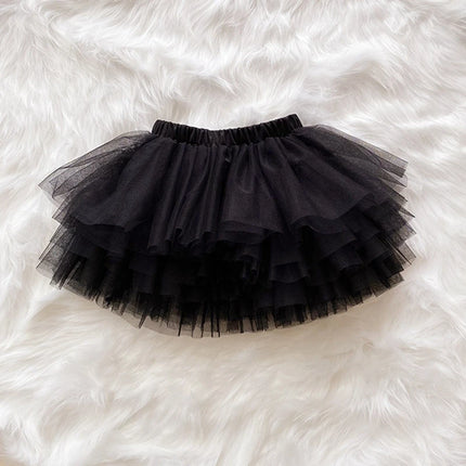Fashion Baby Girls Tutu Fluffy Skirt Princess Ballet Dance Tutu Mesh Skirt Kids Cake Skirt Cute Girls Clothes