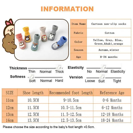 Baby Slippers Socks Toddler Non-Skid Sock Shoes Newborns Non Slip Floor Grippers Infant First Walking Shoe Indoor for Boys Girls