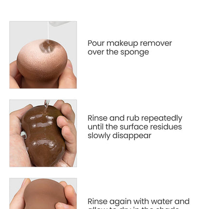 IMAGIC 10 Pcs Makeup Sponge Wet and dry Puff Professional Soft Makeup Puff Sponge Ultra-high quality bigger Combination Packages