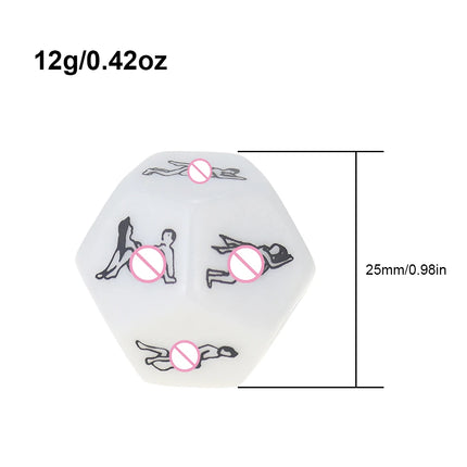 Sex Dice Fun Adult Erotic Love Sexy Posture Couple Lovers Humour Game Toy Novelty Party Gift Adult Couples Housework Dice Toys