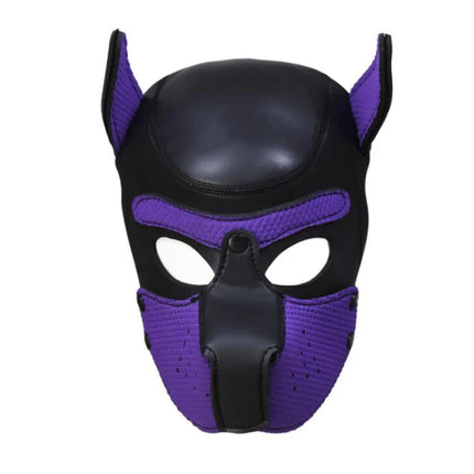 SM Party Mask Puppy Play Dog Hood Mask,Dog Paw Crawl Glove,Dog Tail Plug,BDSM Bondage Sexy Costume,Fetish Dog Role Play Sex Toys