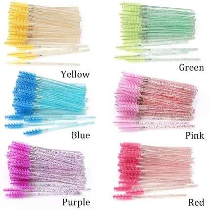 Disposable Eyebrow Mascara Brush 50pcs / Brosse Sourcils Mascara Jetable
