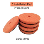 6inch Orange x5pc