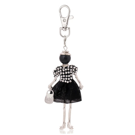 Fashion Women Keychain New Statement Charm Metal Key Chain for Lady Jewelry  Gift Female Trendy Bag Pendant Wholesale