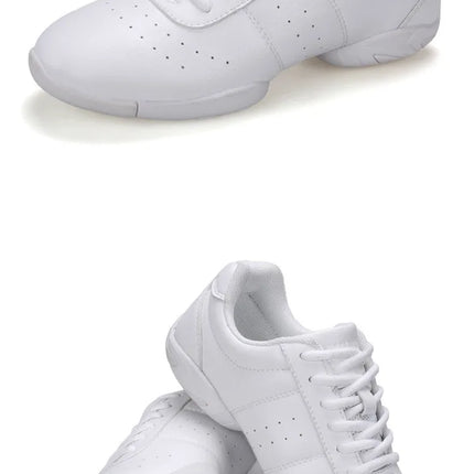 Dance Shoes Children Boy Girl Modern Soft Outsole Jazz Sneakers Aerobics Breathable Lightweight Kids Dancing Fitness Sport