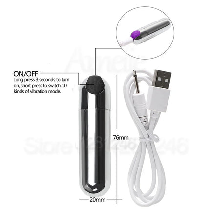New Vibrating Panties 10 Function Wireless Remote Control Charging Bullet Vibrator Strap on Underwear Vibrator for Women Sex Toy