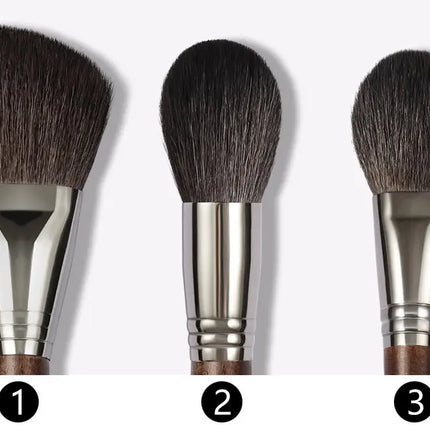 OVW Natural Goat Hair Makeup Brushes Set Professional Kit brocha maquillaje pedzle do makijazu blending smudging brush shader