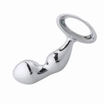 Stainless Steel Stick Pure Open Double Ended Plug G-spot Stimulator Massager Wand Sex Dildo Anal Butt Sex Toys For Women Men
