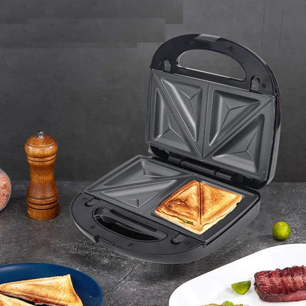 6 In 1 Electric Waffle Maker Sandwich Toaster Baking Steak Grill Egg Cake Oven Frying Pan for Kitchen EU Plug 750w