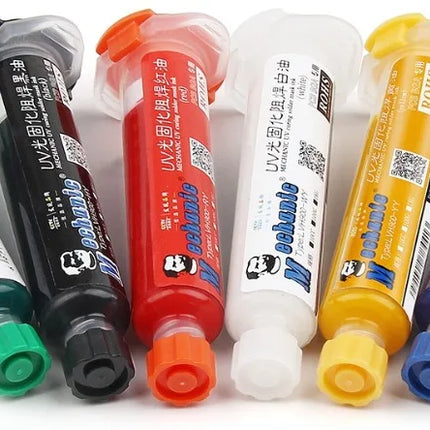MECHANIC UVH900 Series UV Photosensitive Solder Mask Ink BGA PCB Circuit Board Paint Oil Welding Flux Prevent Corrosive Arcing