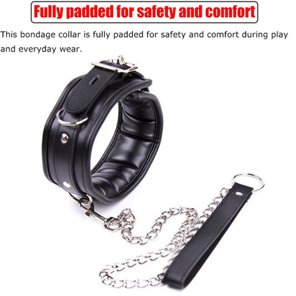 Sex Toys for Couples,Leather Padded Handcuffs,Harness Collar Bdsm,Slave Anklecuffs,Bondage Gear,Adult Games