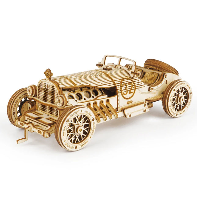 ROKR DIY 3D Wooden Puzzle Gear Model Building Kit Toys Gift for Adult