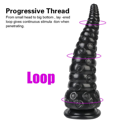 Dildo Octopus Butt Plug Massage Anus Anal Plug Anus Expansion Prostate Massager Tentacle Dildos Sex Toys With Suction Cup