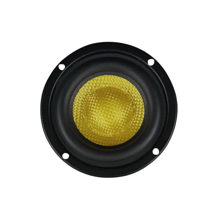 50W 4Ohm Subwoofer Speaker 3 Inch Deep Bass Loudspeaker Fiber Glass Super Subwoofer Loudspeaker Powerful Low Frequency DIY