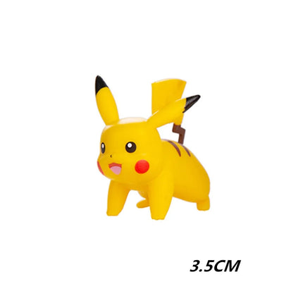 3-13Cm New Pokemon Cartoons Movie Anime Figure Pikachu Mewtwo Gurado Blastoise Collection Action Figure Model Toys Gifts