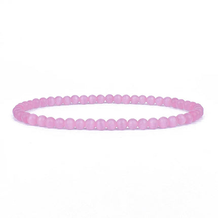 4mm 6mm Mini Energy Charm Bracelet Natural Stone Beads Yoga Healing Bracelet Jewelry for Women Men Best Friend Gift Dropshipping