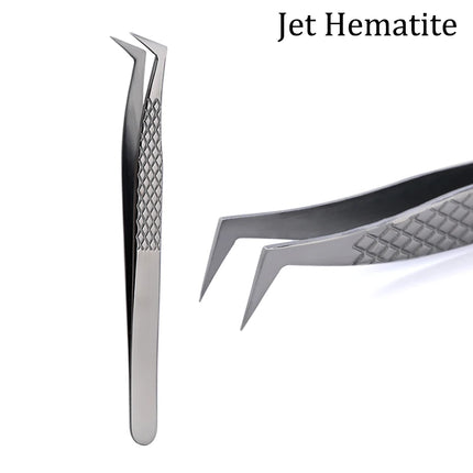 100% Closed New Style Premium Eyelashes Tweezers Hand anti-slip design Improve for 3D 6D Lashes Extensions