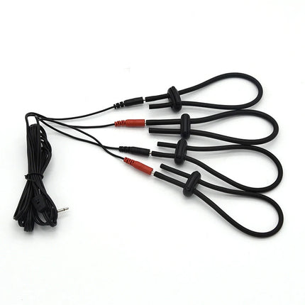 Electro Shock Penis Ring,E-stim Cock Cage,Penis Stimulation Cock Ring,Penis Extender Enlargement Ring,Sex Tool For Men Adult Toy