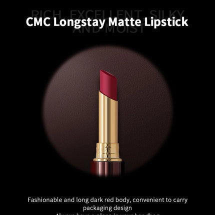 CHARMACY 16 Colors Waterproof Velvet Lipstick Easy To Wear Longstay Lip Stick Long-Lasting Matte Lip Makeup Cosmetic