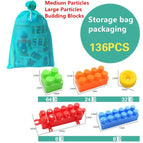 136Pcs Storage bag