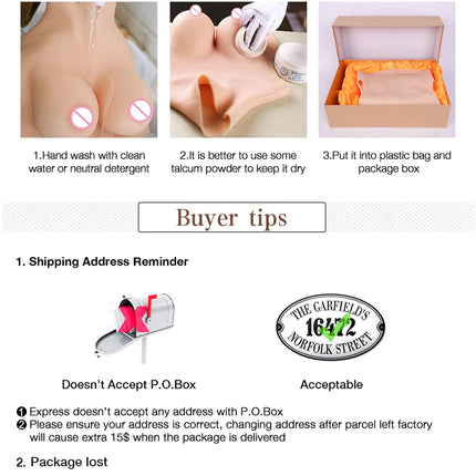DIY Inflatable Realistic Silicone Fake Boobs Breast Forms Round Collar for Transgender Crossdresser Drag Queen Cosplay