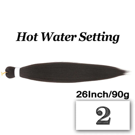 Braiding Hair Pre-stretched 26 Inch Hair Extensions for Afro Crochet Braids Synthetic Hair DIY Purple Pink Peach Red Jumbo Braid