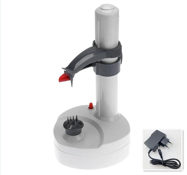 Multifunction Stainless Steel Electric Peeler Automatic Fruit Peeler Vegetable Cutter Three Spare Blades Potato Peeler Machine
