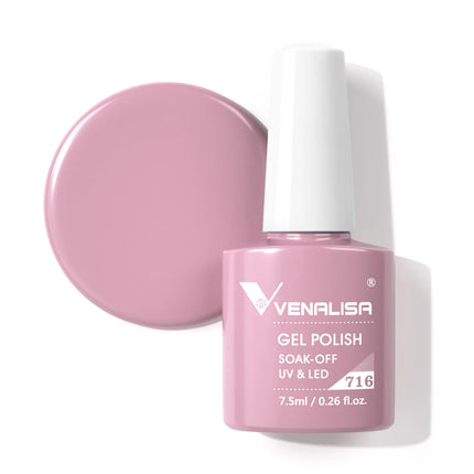 Venalisa VIP4 7.5ml Gel Nail Polish Hema Free Full Coverage Beautiful Semi Permanent Soak Off UV LED Gel Nail Polish Gel Lacquer