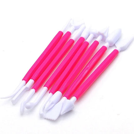 3/4/5/6/7/8/15Pcs Cake Brush Flower Modelling Ball Tools Accessories Multifunction Icing Pastry Painting Sugarcraft Tools