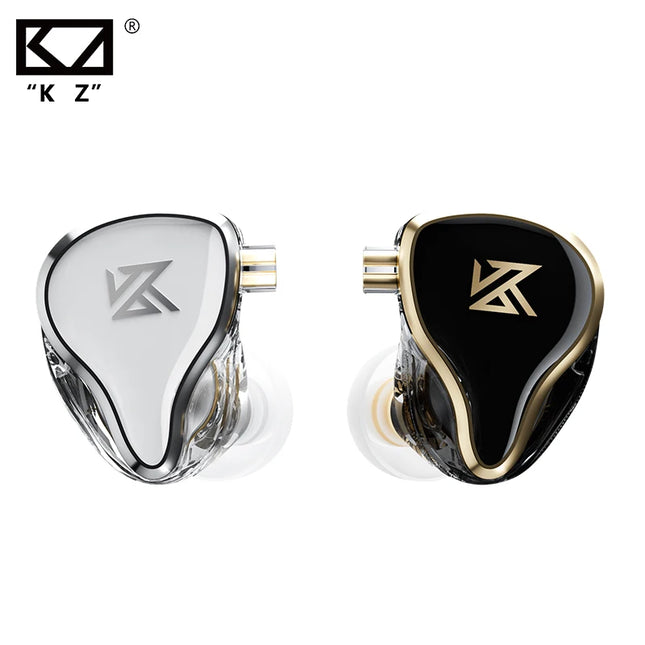 KZ ZAS Metal Wired Earphone 16-Unit Hybrid Technology Music Bass In-Ear Monitor Headset Sport Game Noice Cancelling Headphones