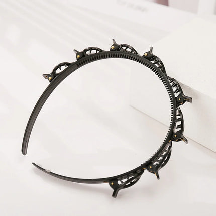 New Simple Full Pearls Women Hairbands Sweet Headband Hair Hoops Holder Ornament Head Band Lady Elegant Fashion Hair Accessories
