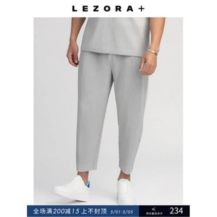 Miyake Fold Life Harem Pants Men's Loose HP Series All-match Pants Casual Men's Bloomers Sports Men