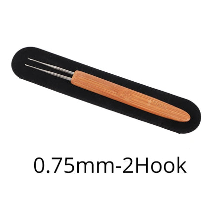 0.5Mm 0.75Mm Dreadlock Needle Crochet Hook For Dread Hair Dreadlocks Accessories Hook Needle For Crochet Braids Hair Tools