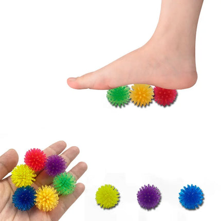 12Pc Hedgehog Ball Vent Decompression Myrica Rubra Mini Toy Yoga Muscle Relaxation Acupoint Grip Fitness Touch Training Kneading