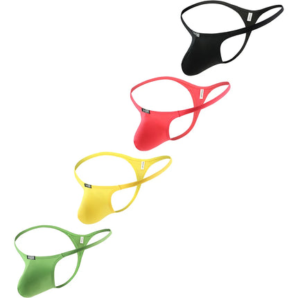 Men's Sexy Pouch G-String Underwear Low Rise Bulge Thong Underpanties