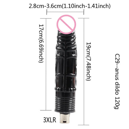 FREDORCH Lot Types Traditional Sex Machine A2 / F2 Attachment 3XLR Attachment Dildo Suction Cup Sex Love Machine For Women Man