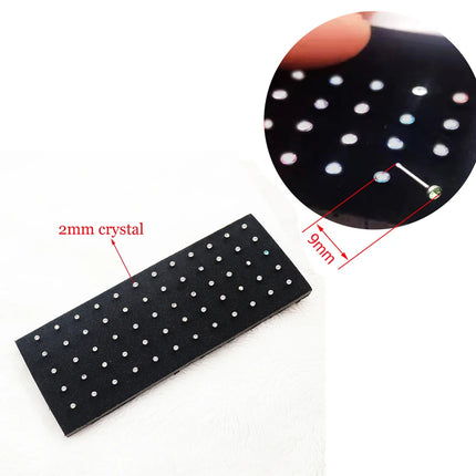 4 Style 8-40pcs Fashion 316l Colorful Stainless Steel Nose Hoop Lip Nose Ring Stud Earrings Body Piercing  Jewelry Punk Style