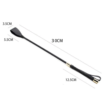 Bondage Boutique Slim Leather Riding Crop Horse Whip pony Spanking Knout BDSM Lash Fetish Flogger Sex Product For Couples Women