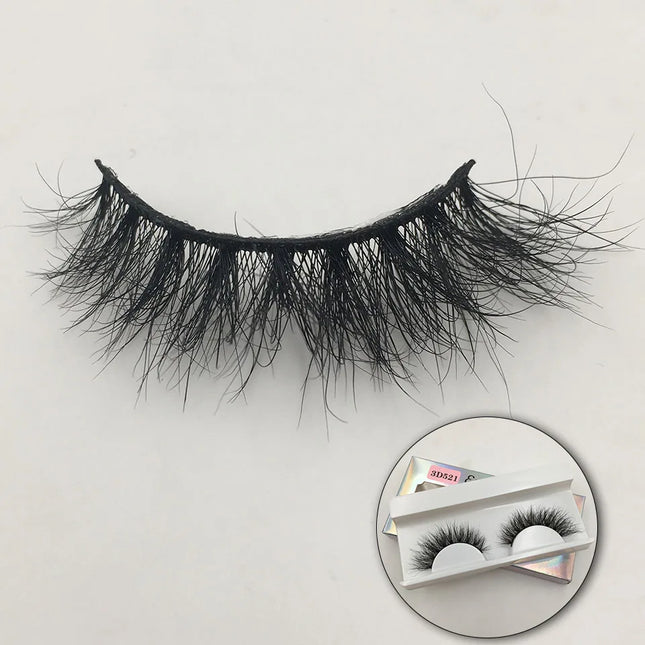 RED SIREN Fluffy Eyelashes 10mm-18mm 3d Mink Eyelashes Handmade Soft Volume Natural Lashes maquillaje Lash Vendors False Lashes