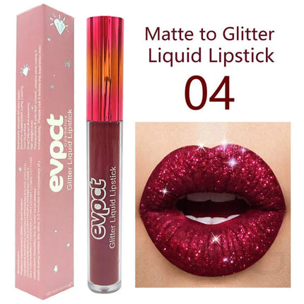 OWOSC 15 Colors Lip Gloss Long Lasting Waterproof Lip Gloss Shiny Gloss Matte Liquid Lipstick Metallic Beauty Makeup Lipstick