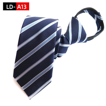 Men's Ties: Black Zipper Tie, Pre-tied Bow Tie, Women's Green Navy Blue Red Neckties, Classic 8cm Neckties for Men's Shirts, Zipper Cravat