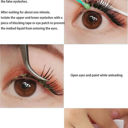 Blueyes 15g Eyelash Glue Remover Cream For Eyelashes Extension Non Irritating Fast Cleaning Lash Grafting Adhesive Makeup Tools