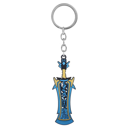 Game Xenoblade Chronicles 2 Key chains Metal MONADO Pyra Mythra Sword Rex Core Chaveiro Keyrings car Key Chain Jewelry