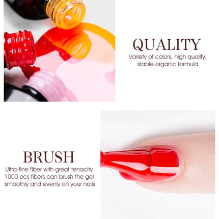 VENALISA Nail Gel Varnish TPO FREE Soak Off UV LED Organic Odorless Enamels Nail Art Colors 12ml 120Colors UV Gel Nail Polish