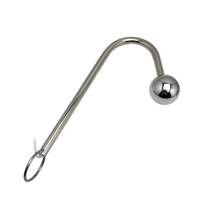 3 size metal Electro Shock anal beads hook butt plug massager electric shock anal hook medical device sex toy