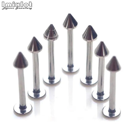 45/90Pcs Mixed Styles Stainless Steel Eyebrow Navel Belly Lip Tongue Nose Piercing Bar Ring Labret Barbell Tunnel Body Jewelry