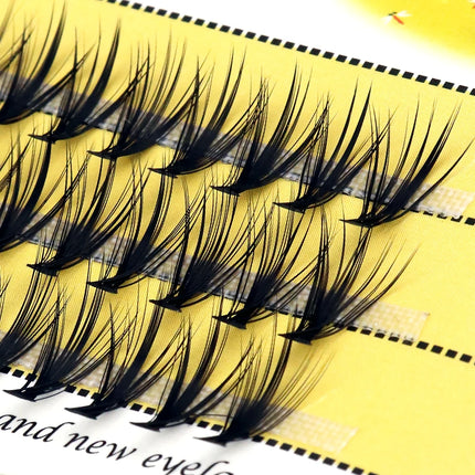 1box big capacity 60 bundles 20D eyelash extensions 0.07mm  C curl mink eyelashes Individual lashes natural style Free Shipping